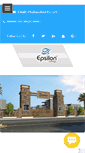 Mobile Screenshot of epsiloninfra.com