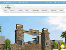 Tablet Screenshot of epsiloninfra.com